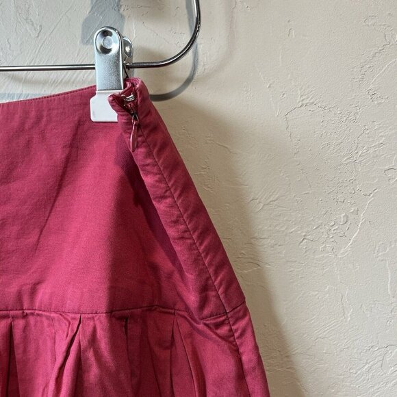 Y2K A Line Embroidered Boho Pink Women’s 6 90s Knee Midi Retro Bright Cute Color - Picture 4 of 8